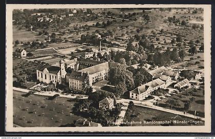 AK Münsterlingen, Kantonsspital, Fliegeraufnahme