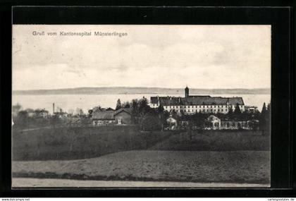AK Münsterlingen, Kantonsspital mit Blick über den See