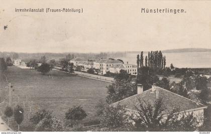CPA-SUISSE-SWITZERLAND-MUNSTERLINGEN-Irrenheilanstalt