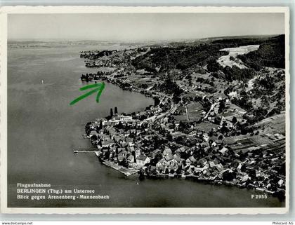 8267 Berlingen - Flugaufnahme Untersee Arenenberg Mannenbach - 11051878