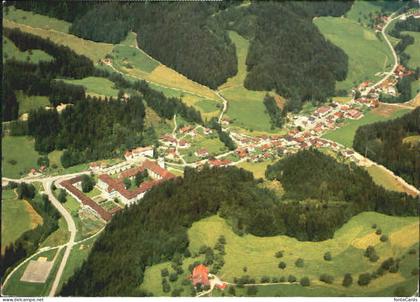Fischingen TG Fischingen Schweiz Kloster Fliegeraufnahme x 1979