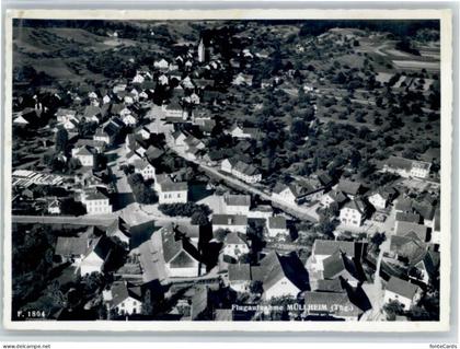 Muellheim Steckborn Muellheim Dorf Fliegeraufnahme