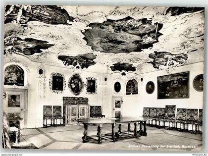 9507 Stettfurt Foto AK Schloss Sonnenberg Rittersaal Foto Gaberell - 39691285