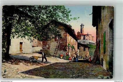 6927 Agra 1924 Foto AK Kirche Tracht - 10749737