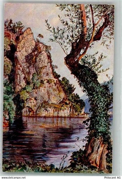 6978 Gandria Lithographie / Künstlerkarte Rocco di Gandria - 38219581