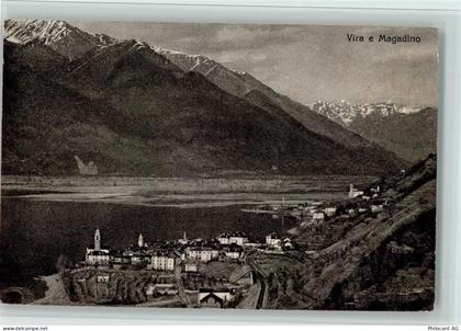 6573 Magadino 1915 - Vue generale, gute Erhaltung AK - 13079320