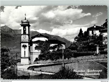 6573 Magadino 1958 - Gambarogno Chiesa Parrocchiale - 10390951