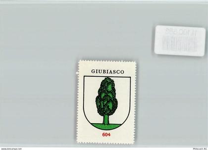6512 Giubiasco Pedevilla - Vignette Wappen Kaffee Hag ca 1920-1940 Giubi... - 11100653