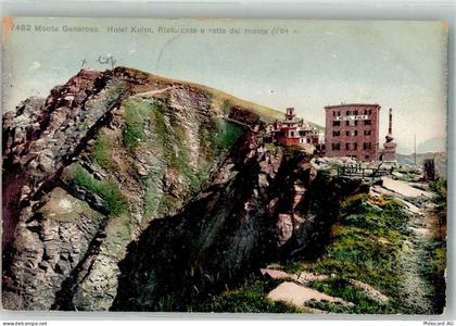 6825 Capolago 1908 Foto AK Hotel Kulm Monte Generosa - 38218843