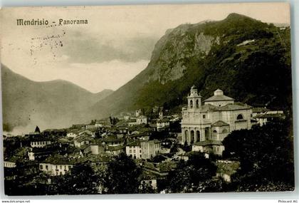 6850 Mendrisio 1913 - Panorama Militärdienst - 10218351