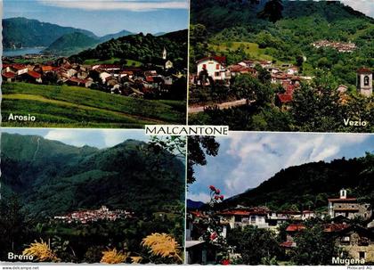 6939 Arosio - Vier Ortsansichten Malcantone - 40145282