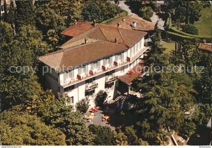 Ascona TI Fliegeraufnahme Hotel Basilea