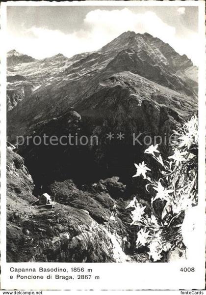 Basodino Ticino Capanna Basodino e Poncione di Braga