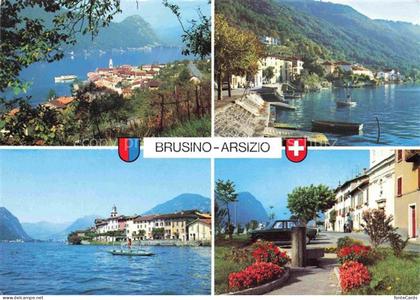 Brusino-Arsizio Brusinosizio TI Panorama Lago di Lugano