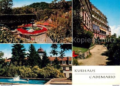 Cademario Kurhaus Cademario Park Pool