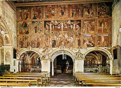 Carte Postale - Suisse - TI Tessin - Bellinzona - Affresco Chiesa Madonna delle Grazie - Intérieur d'Eglise - Art Religi