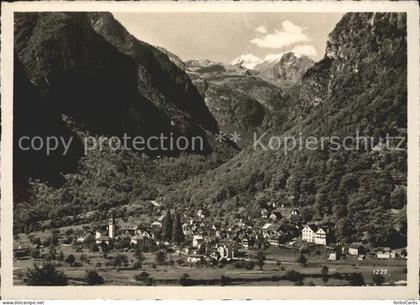 Cavergno Panorama Valle Maggia
