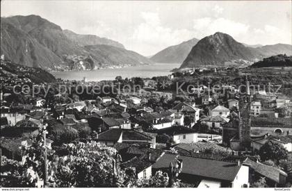 Comano Panorama Luganersee Alpen
