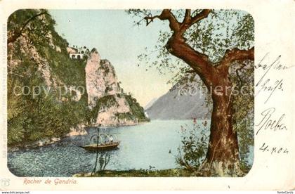 Gandria Lago di Lugano Rocher de Gandria