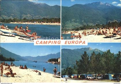 Gordola Camping Europa Strandpartien