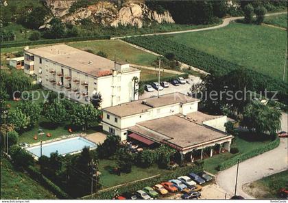 Gordola Motel Lago Maggiore Fliegeraufnahme