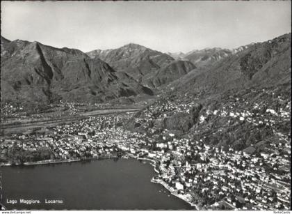 Locarno TI Locarno Fliegeraufnahme