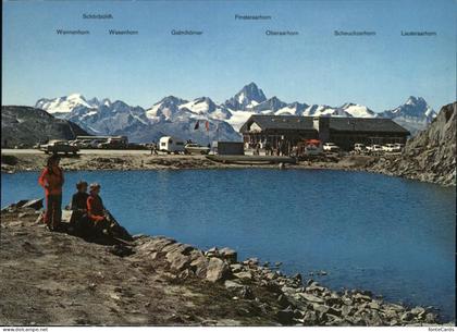 Nufenen Ulrichen Nufenenpasshoehe mit See