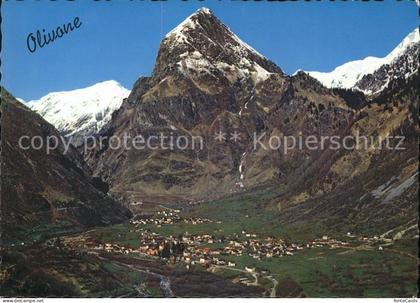 Olivone Val Blenio Totalansicht