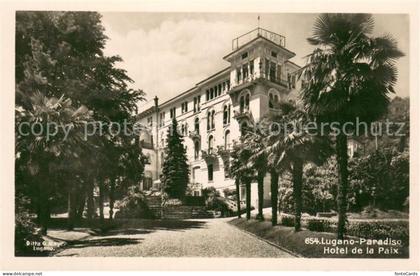 Paradiso Lago di Lugano Hotel de la Paix