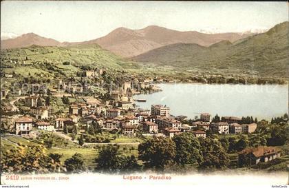Paradiso TI Panorama Luganersee Alpen