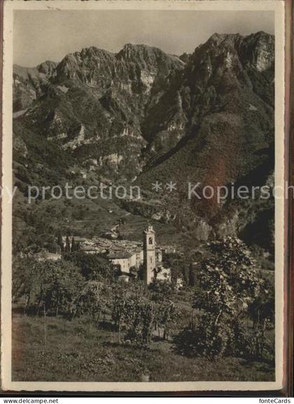 Rovio mit Monte Generoso