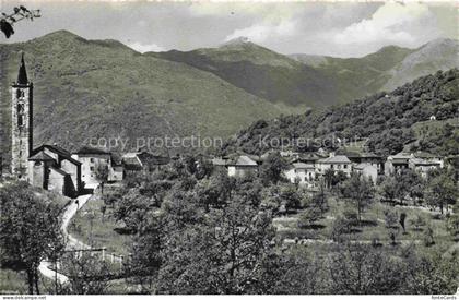 Sala-Capriasca Tesserete Lugano TI Panorama Kirche