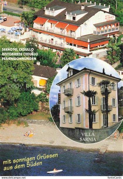 San Nazzaro Lago Maggiore LOCARNO TI Seehotel Cedulla Villa Sarnia Ristorante