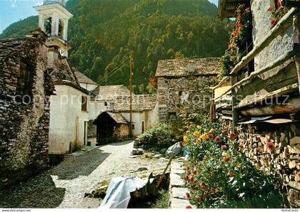 Sonogno Ortsmotiv