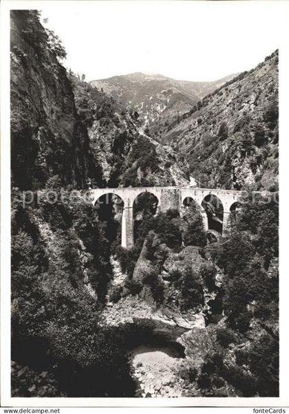 Ticino Tessin Val Onsernone Ponte Oscuro