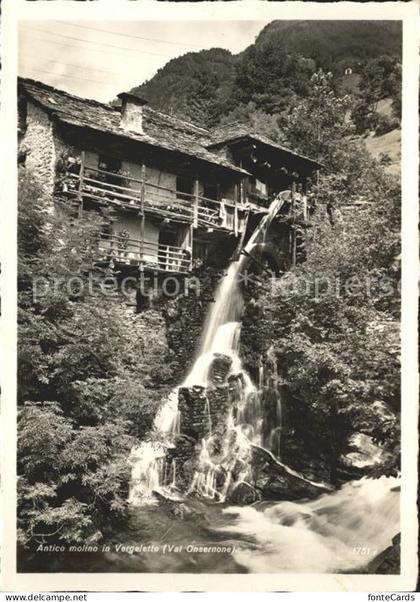 Vergeletto Antico molino Val Onsernone