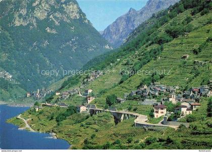 Vogorno Locarno TI Panorama Lago di Vogorno