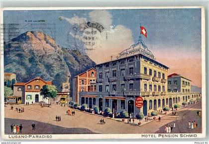 6900 Paradiso Künstlerkarte Hotel Pension Schmid - 13127826