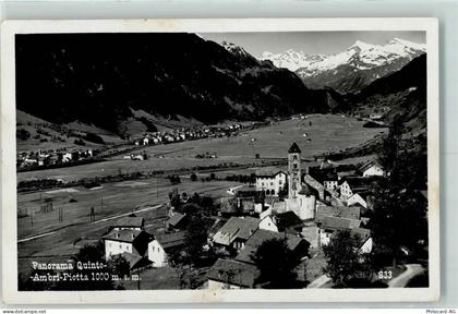 6777 Quinto - Panorama Ambri Piotta Feldpost - 10302595