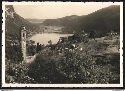 AK Rovio, Pension Mte. Generoso, Blick auf den Luganersee