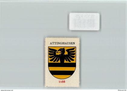6468 Attinghausen - Vignette Wappen Kaffee Hag ca 1920-1940 - 11101928