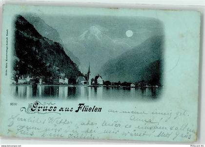 6454 Flüelen 1898 Mondschein - 39494365