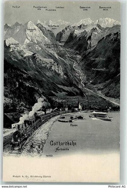 6454 Flüelen - Gotthardbahn - 10590411
