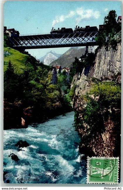 6487 Göschenen 1910 - Gotthardbahn Viadukt - 10613152