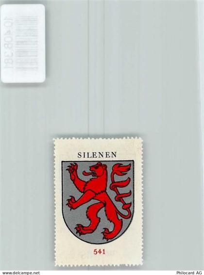 6473 Silenen - Vignette Wappen Kaffee Hag ca 1920-1940 Löwe - 10408381