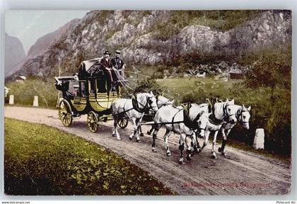6491 Realp Furkapass - Gebirgspost Postkutsche - 50606467
