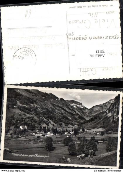 78113,Unterschächen gegen Klausenpass Totale Kt Uri