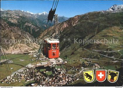 Andermatt Luftseilbahn Andermatt Gemsstock