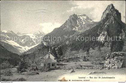 Isenthal St Jakobkapelle Panorama