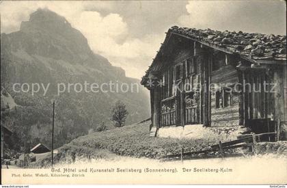 Seelisberg UR Grand Hotel und Kuranstalt Seelisberg mit Seelisberg Kulm